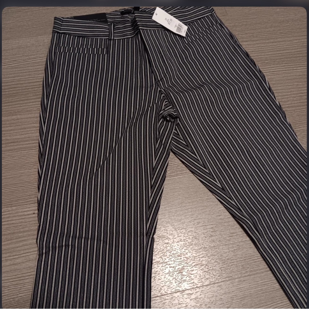Banana Republic Sloan striped dress pants